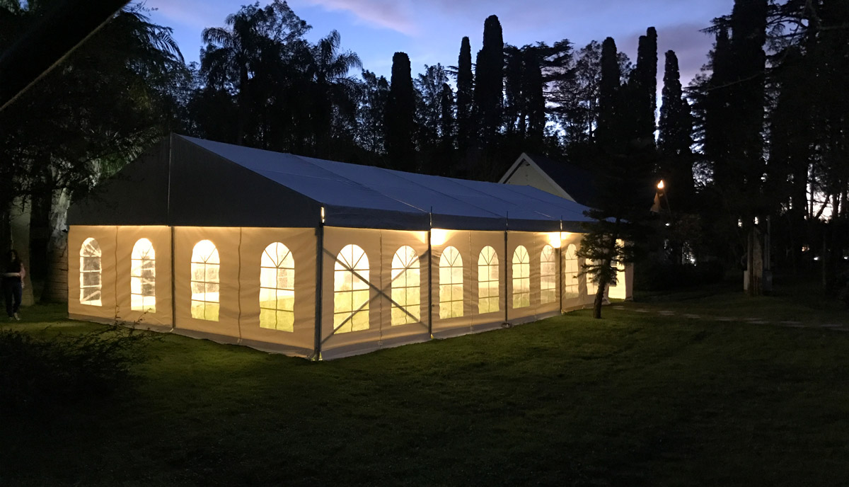 Carpa Estructural Blanca